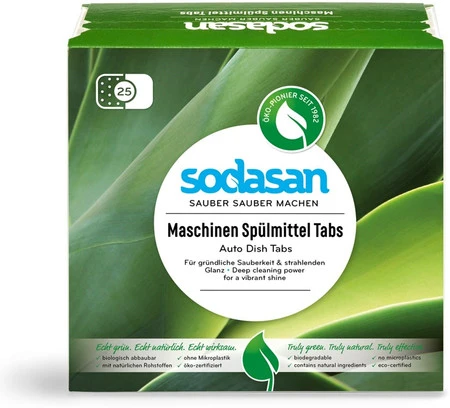 Sodasan Tabletki do zmywarek 25 szt. BIO