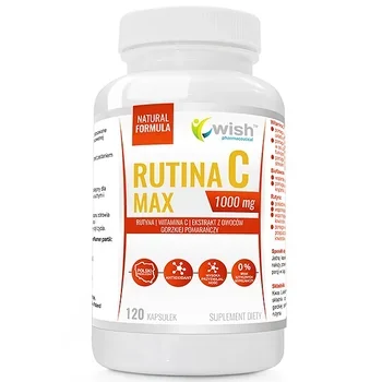 Wish Rutyna C Max 1000 mg 120 kaps.
