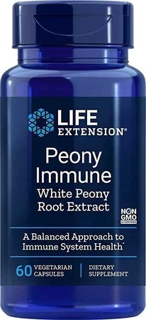 Life Extension - Peony Immune - Ekstrakt z Białej Piwonii 60 kaps.