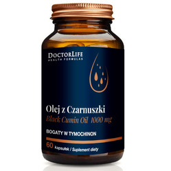 Black Cumin Oil olej z czarnuszki 1000mg - 60 kaps.