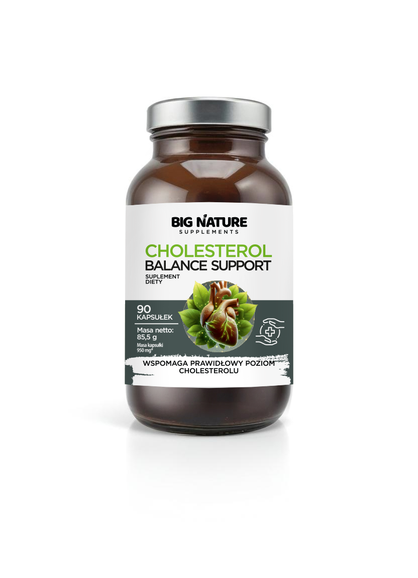 Big Nature Cholesterol Balance Support 90 kaps. - Nabea.pl