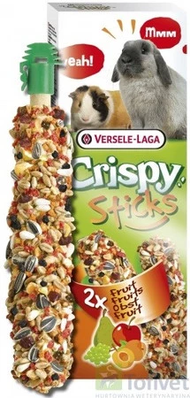 VERSELE LAGA Crispy Sticks Rabbits/Guinea Pigs FRUIT 2szt.