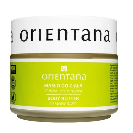 Orientana - Masło do ciała Trawa Cytrynowa 100g