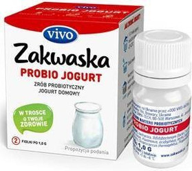 Vivo Zakwaska Probio Jogurt 2 fiolki KRÓTKA DATA 2026-07-15