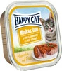 HAPPY CAT DUO Rind Kaninchen Wołowina Królik pasztet 100g