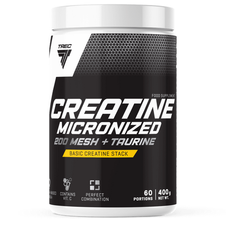 Trec CREATINE MICRONIZED 200 MESH + TAURINE Monohydrat  400g