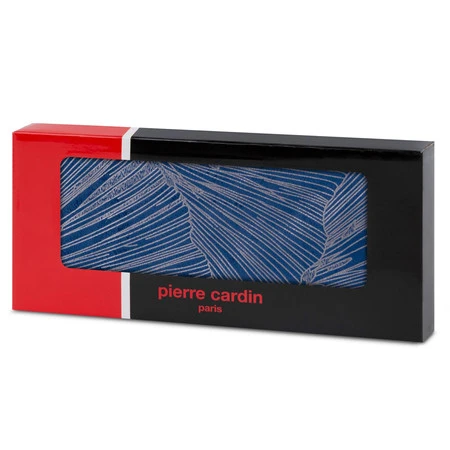 OBRUS GOJA 40 X 140 CM GRANATOWY