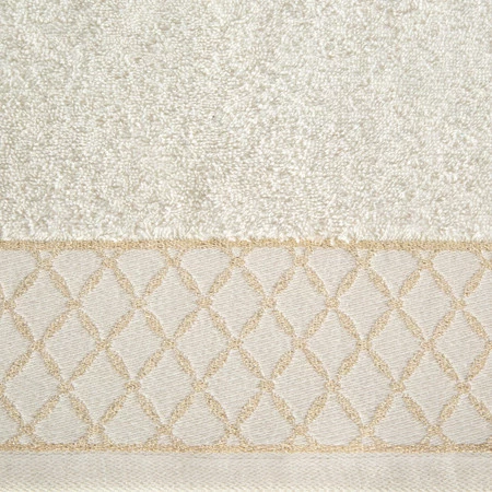 Ręcznik Layla (02), 50 x 90 cm, Kremowy