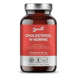 Panaseus Cholesterol w normie 50 kaps. 500 mg