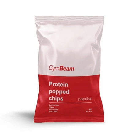GymBeam Chipsy białkowe papryka 40g