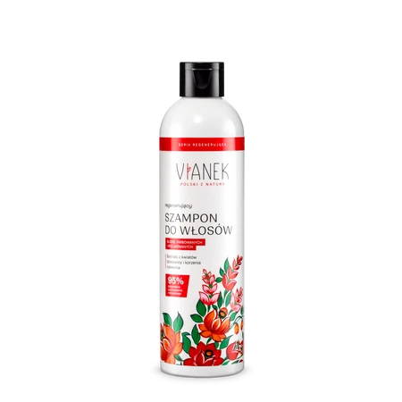 Vianek - Szampon regenerujący do włosów blond, rozjaśnianych, farbowanych - 300 ml