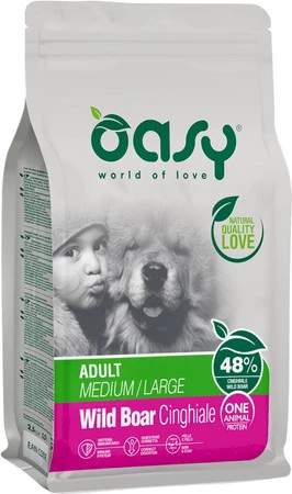 OASY Dog OAP Adult Medium / Large Wild Boar Dzik 2,5kg