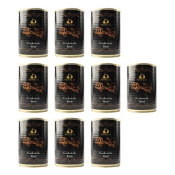 Zestaw 10x MIRALS Knochenbrühe Rind - bulion kolagenowy z kości wołowych (400ml)