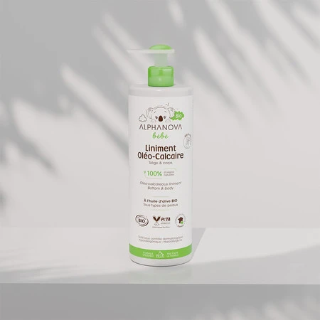 Alphanova Bebe Bio, Emulsja oczyszczająca z kompleksem pielęgnacyjnym do okolic pieluszkowych, 400ml