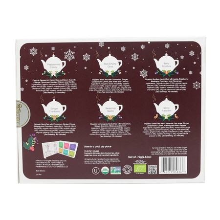 English Tea Shop, Zestaw herbat idealny na prezent, Premium Holiday Collection, 48 saszetek