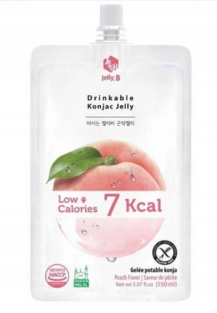 Galaretka konjac brzoskwinia roślinno-owocowa 150ml