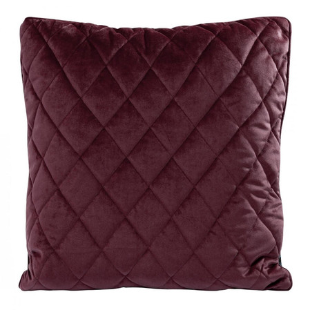 POSZEWKA VELVET 27 45 X 45 CM BORDOWY