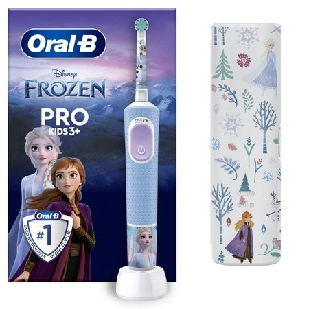 ORAL-B BRAUN SZCZOTECZKA ELEKTRYCZNA STAGES D103 PRO FROZEN + ETUI PODRÓŻNE