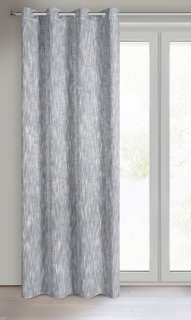 ZASŁONA GOTOWA ANIKA 140 X 250 CM STALOWY