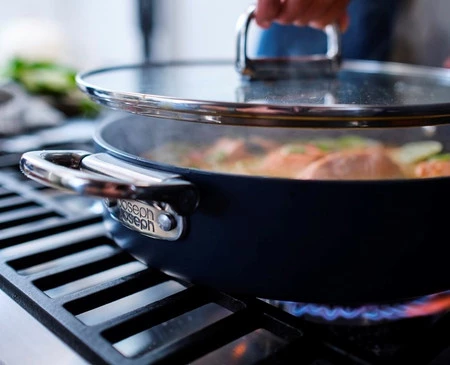 JJ-Patelnia 28cm ze składanym uchwytem+pokr. Space