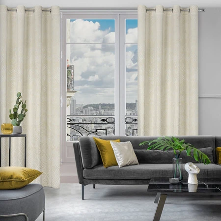 ZASŁONA GOTOWA ARETA 140 X 250 CM KREMOWY