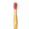 Humble Brush, Bambusowa szczoteczka do zębów dla dzieci, UltraSoft, różowa