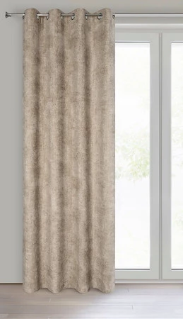 ZASŁONA GOTOWA ALETA 135 X 250 CM BEŻOWY