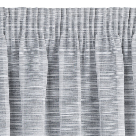 FIRANA GOTOWA ARIA NA TAŚMIE 140 X 300 CM SZARY