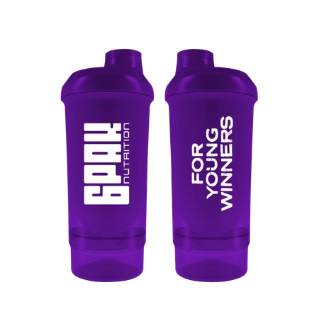 6PAK SHAKER FOR YOUNG WINNERS PURPLE 500+150ml