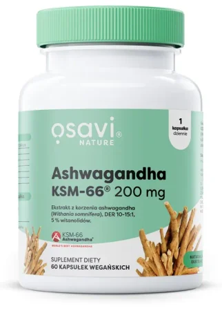OSAVI Ashwagandha KSM-66® 200 mg 60 kaps.