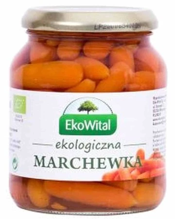 EkoWital − Marchewka w zalewie BIO − 340 g / 215 g