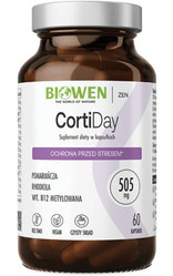 Biowen CortiDay ekstrakty roślinne i witaminy 60 kaps. KRÓTKA DATA 2026-10-24