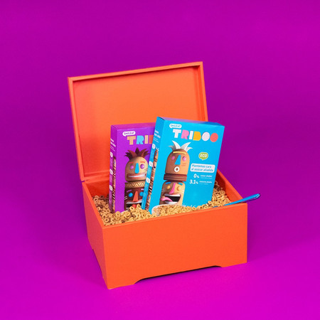 Smileat Triboo, BIO Płatki Śniadaniowe, kakaowe, 300g