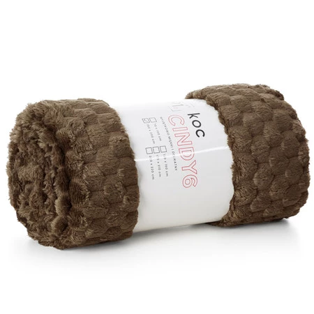 Koc D91/K/CINDY6 170X210 C.BRĄZ FLA