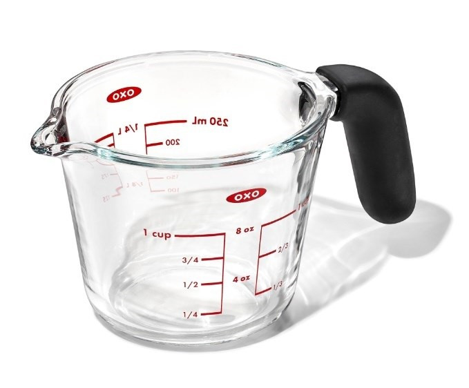 OXO-Miarka szklana 0,25l. Good Grips - Nabea.pl