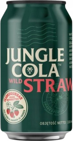 Jungle Cola Wild Strawberry 330Ml