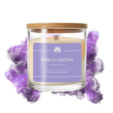 Świeca sojowa zap. insp. LOLITA LEMPICKA 215g
