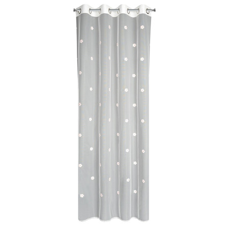 FIRANA GOTOWA ELSA 140 X 250 CM BIAŁY