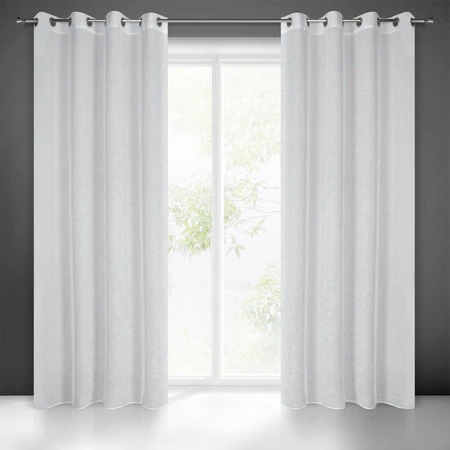 FIRANA GOTOWA LEXY 140 X 250 CM BIAŁY