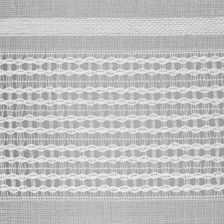 FIRANA GOTOWA INES NA TAŚMIE 140 X 270 CM BIAŁY