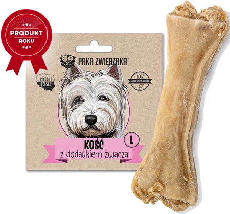 PAKA ZWIERZAKA Kość z dodatkiem Żwacza L 13,5cm