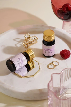 Zestaw 2x Natu Care Premium Collagen, szoty kolagenowe 10 000 mg, 15 szt. smak owoców leśnych