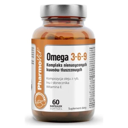 Pharmovit kwasy Omega 3-6-9 60 kaps.