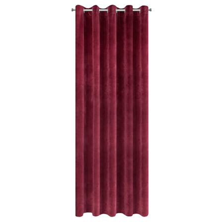 ZASŁONA GOTOWA VILLA 140 X 250 CM BORDOWY