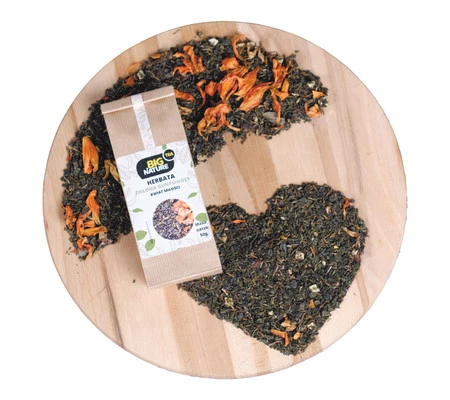 Herbata zielona GUNPOWDER KWIAT MIŁOŚCI 50g