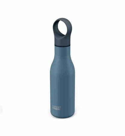 JJ - Butelka termiczna stalowa 500ml Loop™, niebie