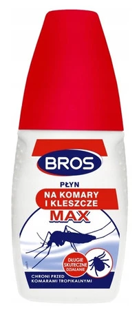 Bros Płyn na komary i kleszcze MAX 50 ml