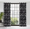 ZASŁONA GOTOWA STELLA 140 X 250 CM CZARNY