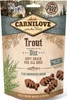 CARNILOVE DOG Soft Snack Trout Dill PSTRĄG 200g