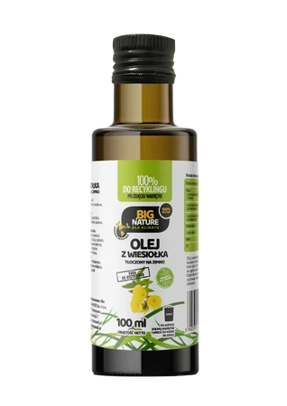 Olej z wiesiołka tłoczony na zimno 100ml
